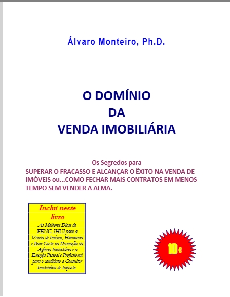 O Domínio da Venda Imobiliária aborda estratégias e segredos para superar o fracasso e alcançar o sucesso na venda de imóveis, fornecendo dicas de Feng Shui para a venda de imóveis, harmonia na decoração da agência imobiliária e orientações para consultores imobiliários.